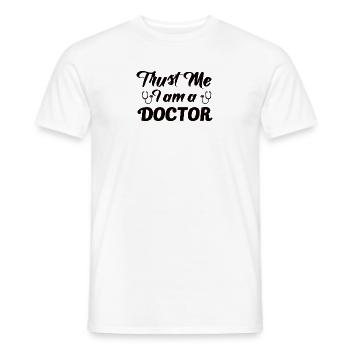 Medical Internist Medicine Doctor Gift - Men's T-Shirt - white - Front - AI Model Male 178 dark (178cm)