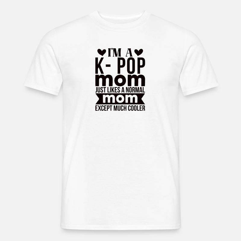 K-Pop Kpop Mama Geschenkidee - Männer T-Shirt - Weiß