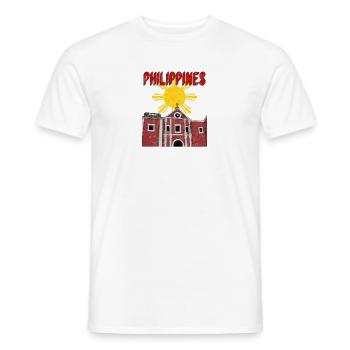 Philippines Filipino Flag Pride I Gift - Men's T-Shirt - white - Front - AI Model Male 178 dark (178cm)