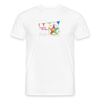 Cambodge Khmer Nouvel An Choul Chnam I Cadeau - T-shirt homme - blanc - Devant - AI Model Male 178 dark (178cm)