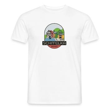 Schmilka – Saxe - T-shirt homme - blanc - Devant - AI Model Male 178 dark (178cm)