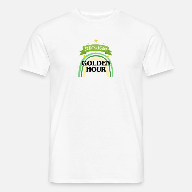 St. Patricks Day - Männer T-Shirt - Weiß