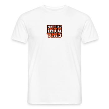 Married To This Cleveland - City - Local Pride - Men's T-Shirt - white - Front - AI Model Male 178 dark (178cm)