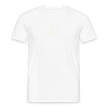 Seulement quand il fait noir - Inspirant - T-shirt homme - blanc - Devant - AI Model Male 178 dark (178cm)