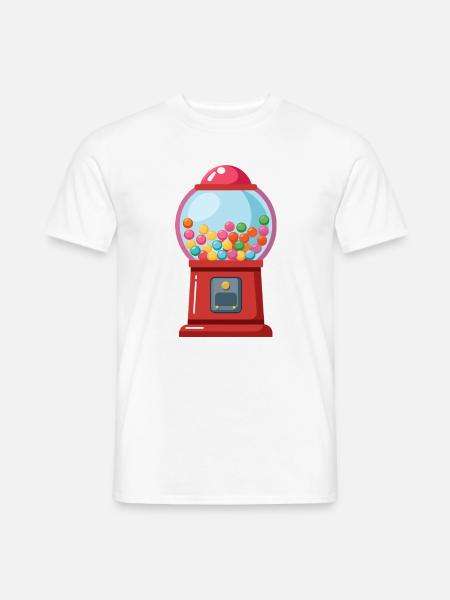 Gumball Machine - Men's T-Shirt - white