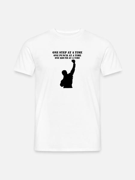 rocky boxing champion Tyson Ali Mayweather - Men's T-Shirt - white