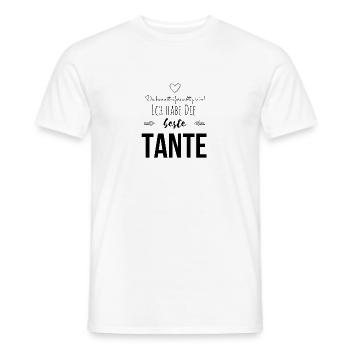 Lieblingstante Tante Geschenk - Männer T-Shirt - Weiß - Vorne - AI Model Male 178 dark (178cm)