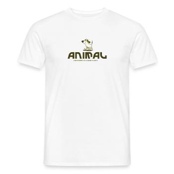 Animal Lover i love dogs - Männer T-Shirt - Weiß - Vorne - AI Model Male 178 dark (178cm)