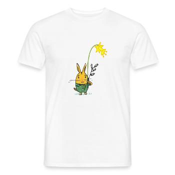 Osterhase - Männer T-Shirt - Weiß - Vorne - AI Model Male 178 dark (178cm)