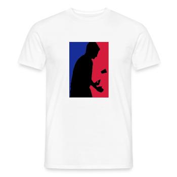 Flip Cup - Männer T-Shirt - Weiß - Vorne - AI Model Male 178 dark (178cm)