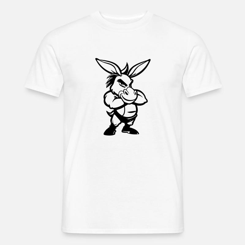 Donkey Comic - Men’s T-shirt - white