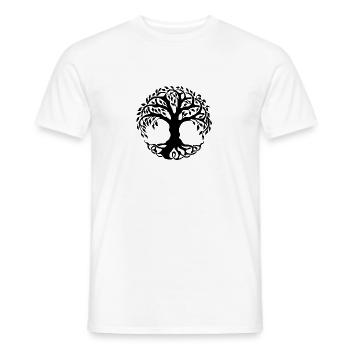 Tree of Life - Tree of Life - Men's T-Shirt - white - Front - AI Model Male 178 dark (178cm)