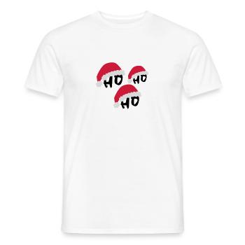 noèl - T-shirt homme - blanc - Devant - AI Model Male 178 dark (178cm)