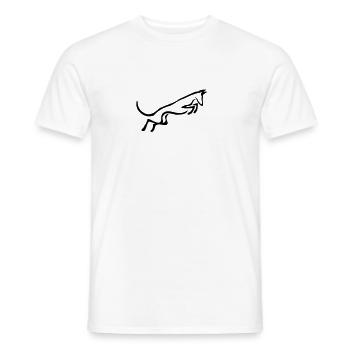 Sauts d'Ibiza - T-shirt homme - blanc - Devant - AI Model Male 178 dark (178cm)