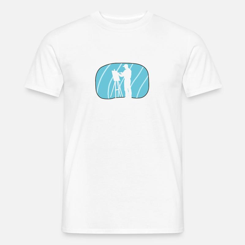 Malen Malerei Painter - Männer T-Shirt - undefined