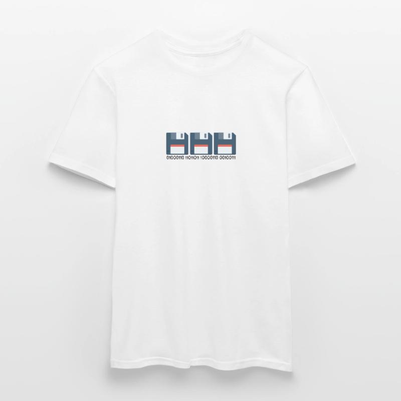 Code de bit T-shirt homme
