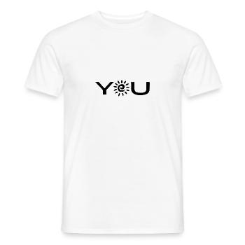 you are my sunshine - Männer T-Shirt - Weiß - Vorne - AI Model Male 178 dark (178cm)