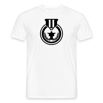 Médaille militaire - T-shirt homme - blanc - Devant - AI Model Male 178 dark (178cm)