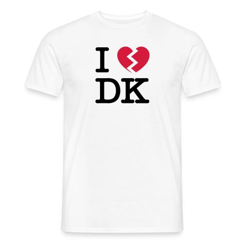 i broken heart dk - Mænd T-shirt