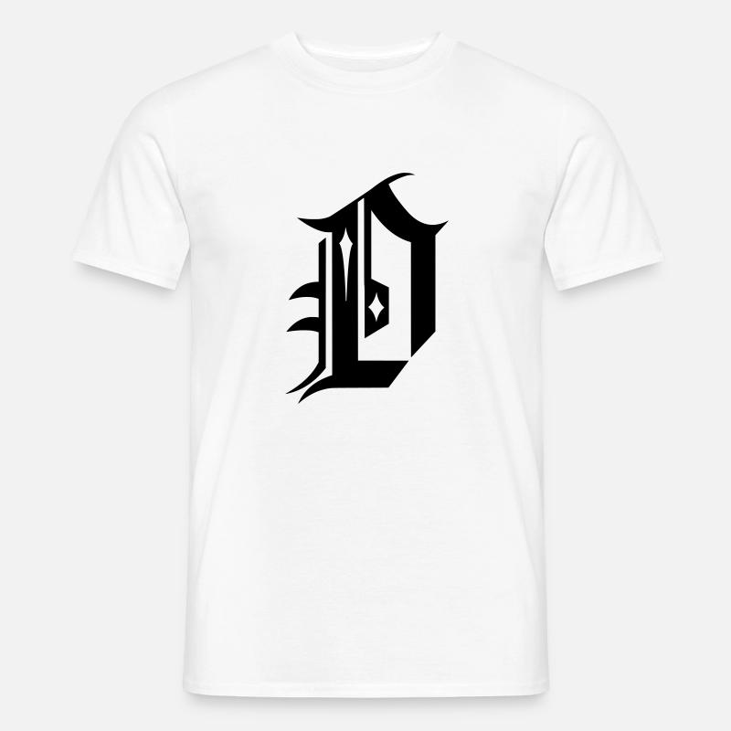 D - Men’s T-shirt - white