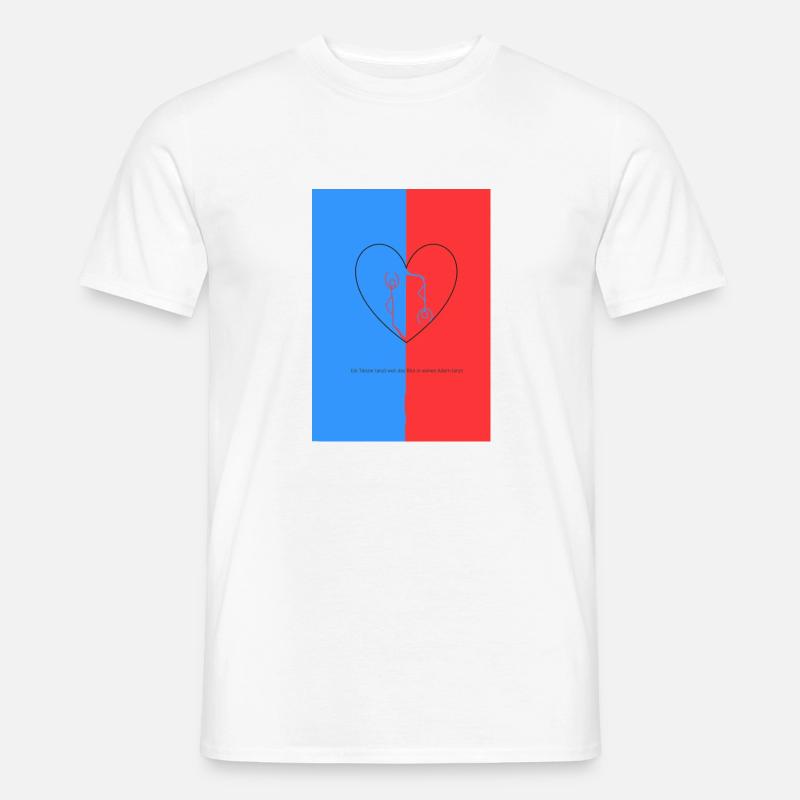 Tasche - Männer T-Shirt - Weiß