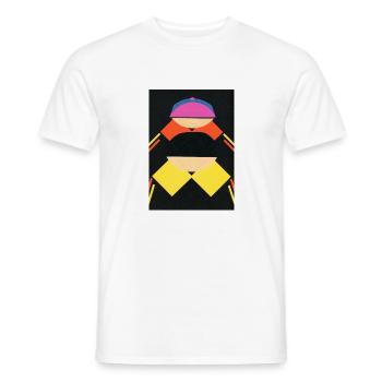 Beste Freunde - Männer T-Shirt - Weiß - Vorne - AI Model Male 178 dark (178cm)