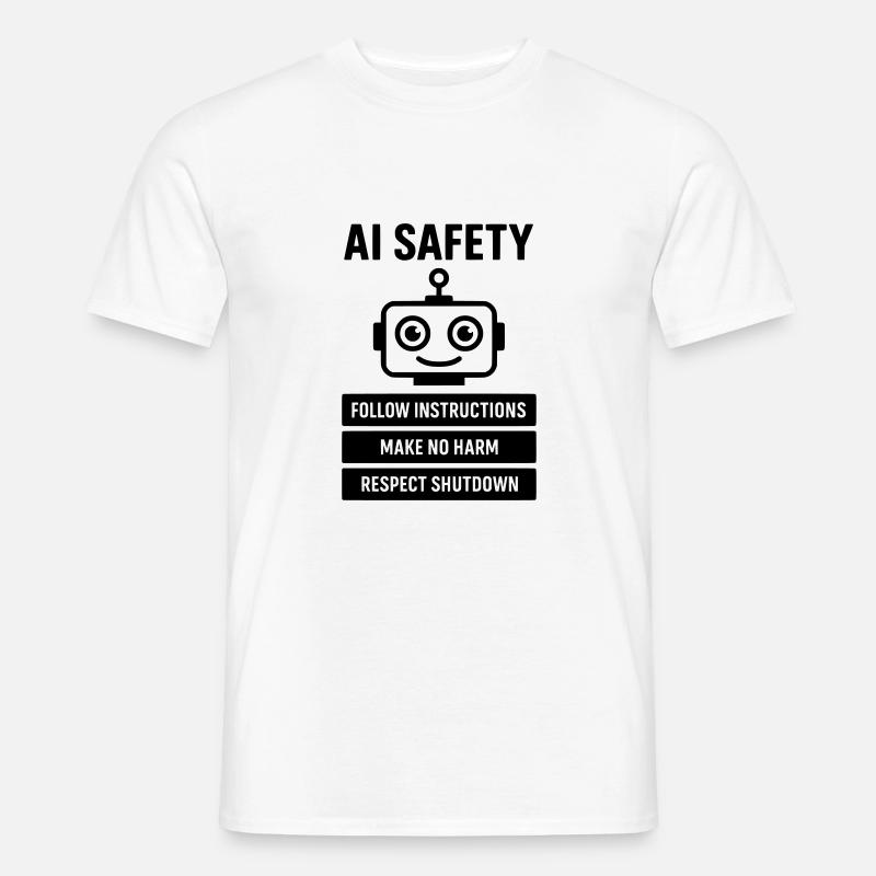 Artificial Intelligence - AI Rules - Men's T-Shirt - white