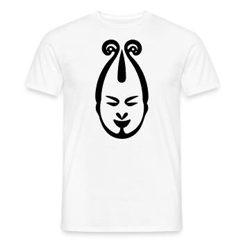 Clown - Männer T-Shirt - Weiß - Vorne - AI Model Male 178 dark (178cm)