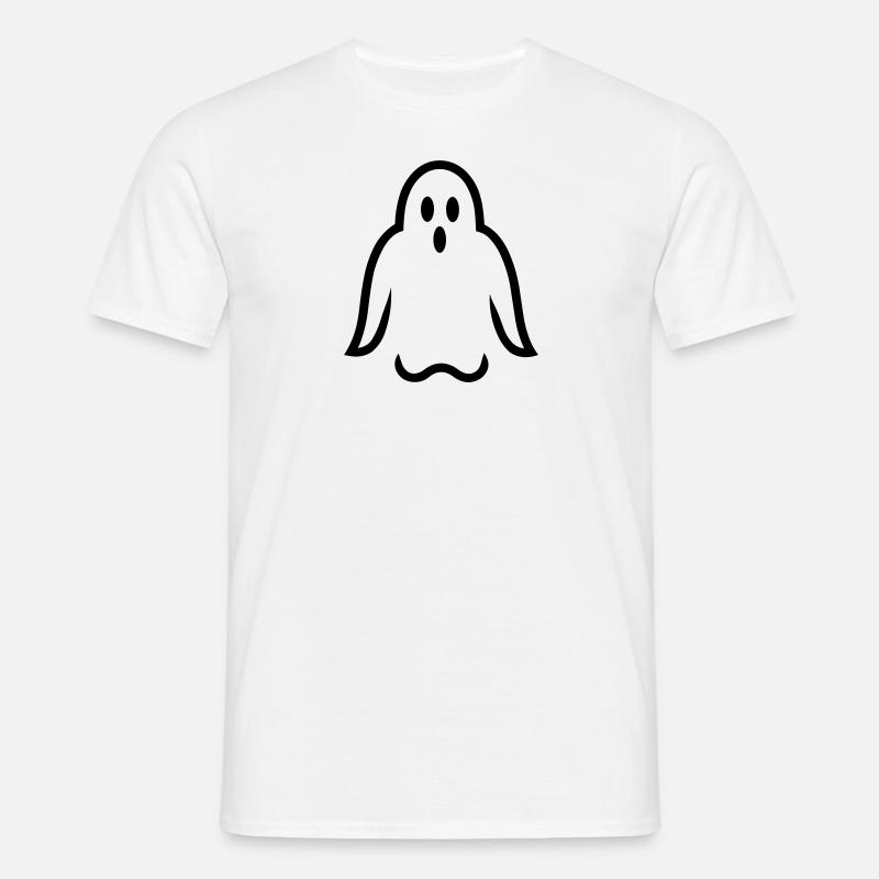 Geist - Männer T-Shirt - Weiß