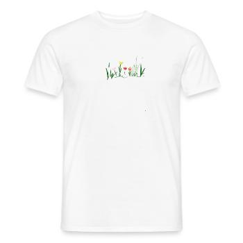 Plantes Idées cadeaux jardin jardin jardin hobby design - T-shirt homme - blanc - Devant - AI Model Male 178 dark (178cm)