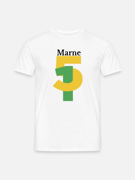 Marl - Men's T-Shirt - white