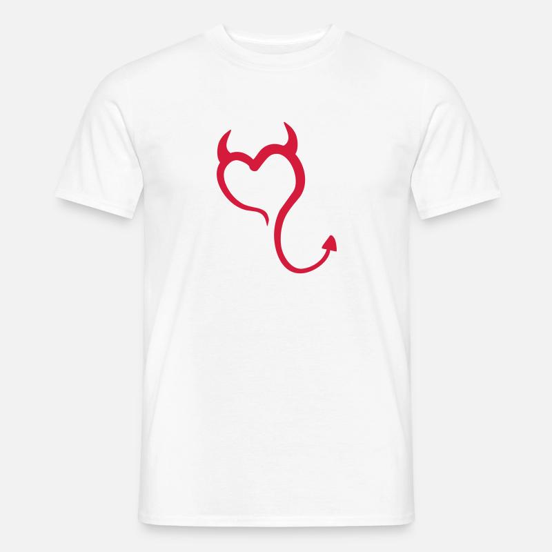 Little Devil 01 - Männer T-Shirt - Weiß