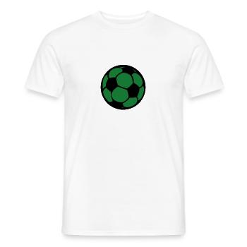 Football Mönchengladbach - T-shirt homme - blanc - Devant - AI Model Male 178 dark (178cm)