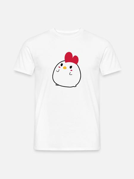 chick - Men's T-Shirt - white