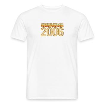 Original 2006 Retro Vintage - Men's T-Shirt - white - Front - AI Model Male 178 dark (178cm)
