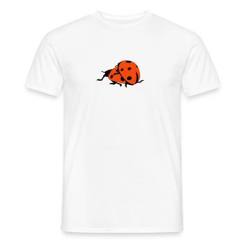 Marien-Popp - Männer T-Shirt - Weiß - Vorne - AI Model Male 178 dark (178cm)
