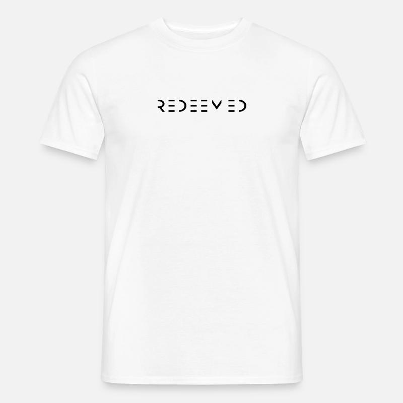 Redeemed - Männer T-Shirt - Weiß