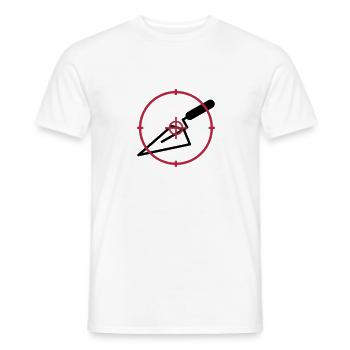 Fliesenleger / Bau / Fliesen / Maurer - Männer T-Shirt - Weiß - Vorne - AI Model Male 178 dark (178cm)