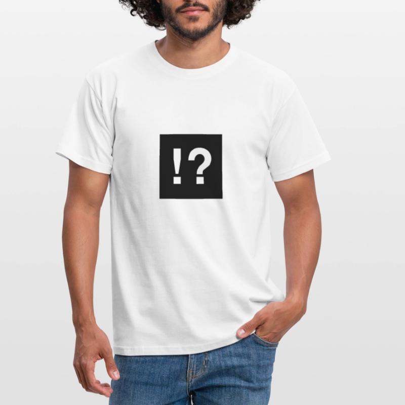 Punctuation marks - call signs - question marks Men's T-Shirt