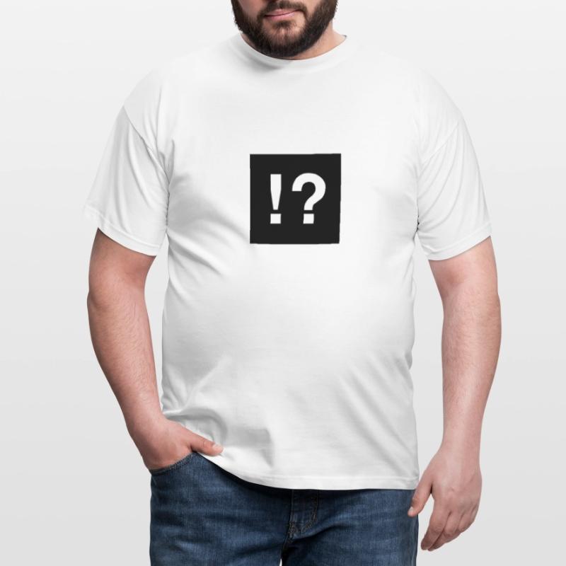 Punctuation marks - call signs - question marks Men's T-Shirt