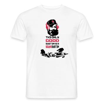 marx - Men's T-Shirt - white - Front - AI Model Male 178 dark (178cm)