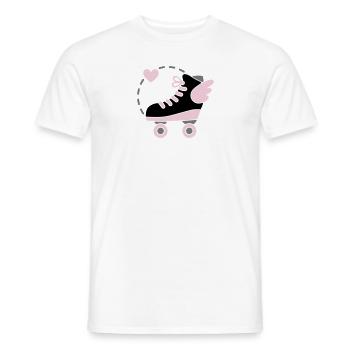 It's like floating. - Männer T-Shirt - Weiß - Vorne - AI Model Male 178 dark (178cm)