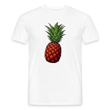 Tropic Pineapple - Männer T-Shirt - Weiß - Vorne - AI Model Male 178 dark (178cm)
