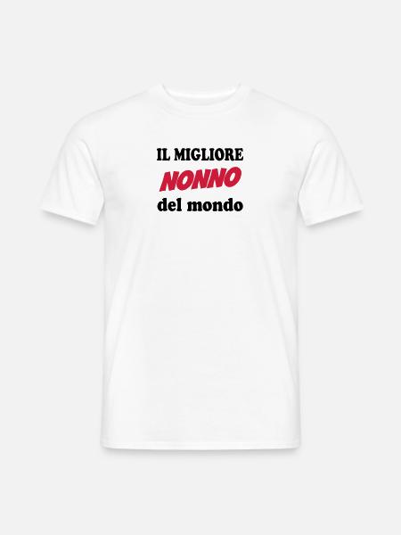 Il migliore nonno del mondo 111 - Men's T-Shirt - white