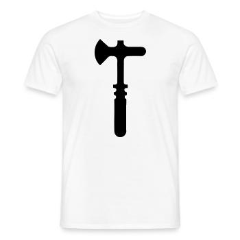 Tool - Men's T-Shirt - white - Front - AI Model Male 178 dark (178cm)