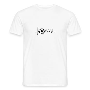 Ballsport - Männer T-Shirt - Weiß - Vorne - AI Model Male 178 dark (178cm)