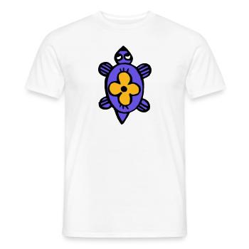 ST05 1 - Männer T-Shirt - Weiß - Vorne - AI Model Male 178 dark (178cm)