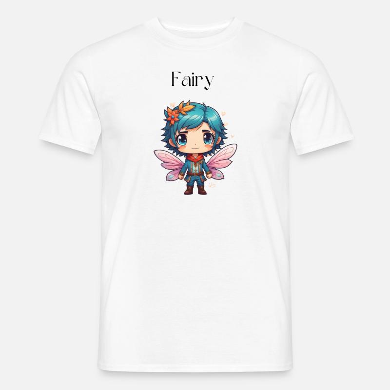Fee - Männer T-Shirt - Weiß