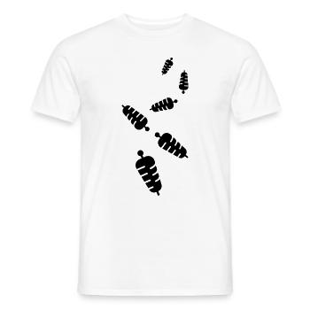 Sandwich icon icon - Men's T-Shirt - white - Front - AI Model Male 178 dark (178cm)