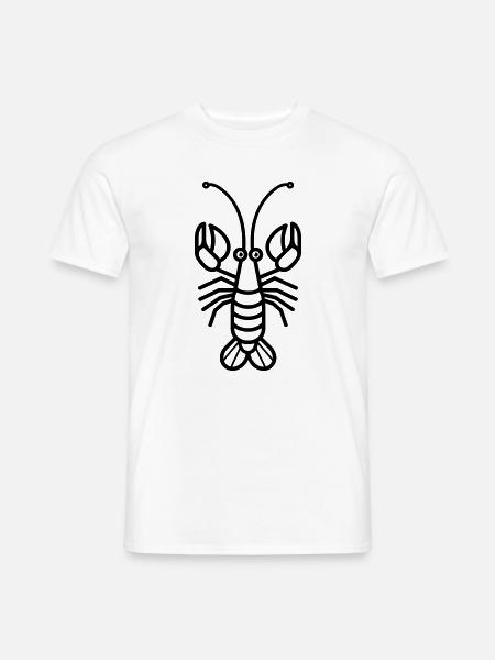 Marinierte Gottesanbeterin - Männer T-Shirt - Weiß